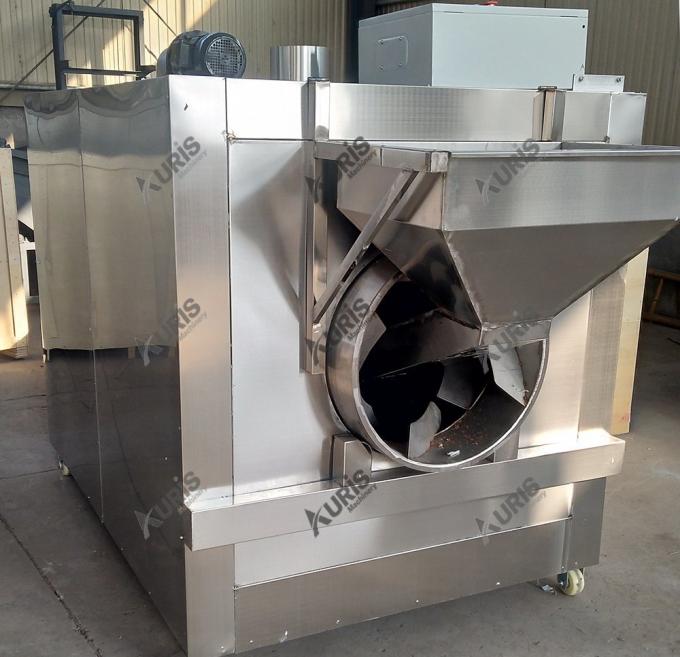 가스 커피 콩 로스터 200 kg/H 24 kw 커피 콩 베이킹 기계 0