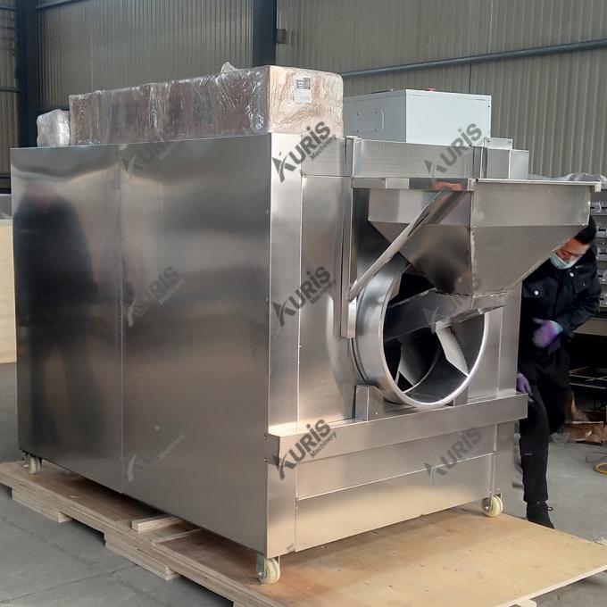 가스 커피 콩 로스터 200 kg/H 24 kw 커피 콩 베이킹 기계 6