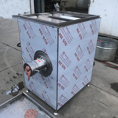 가금류 냉동육 그라인더 500 kg/H 5.5 kw 믹서 육세절기 그라인더