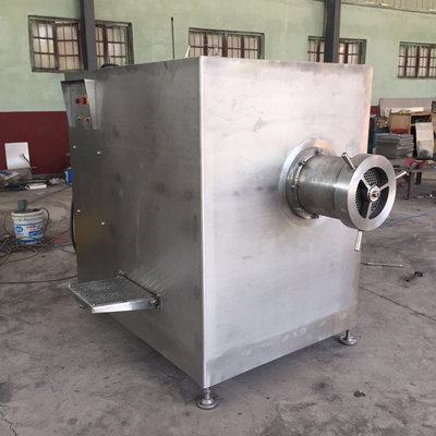 15 Kw 냉동육 그라인더 5000 kg/H 헬리콥터 쇠고기 민서 기계