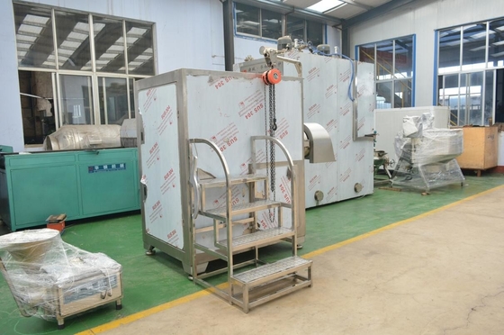 오리 골자 냉동육 그라인더 15 kw 5000 kg/H 산업적 육세절기 기계