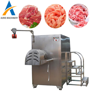 오리 골자 냉동육 그라인더 15 kw 5000 kg/H 산업적 육세절기 기계