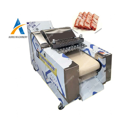 1.5 kw 냉동육 다이싱 장비 300 kg/H 닭고기 큐브 슬라이서 기계