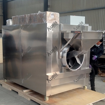 가스 커피 콩 로스터 200 kg/H 24 kw 커피 콩 베이킹 기계