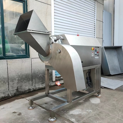 3000 kg/H 육류 가공 기계 닭가슴살 전기 고기 슬라이서 절단기